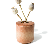 Organic Scented Candle Amber Rose