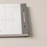 Daily Planner - A5 Notepad