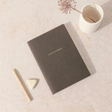 Organic A5 Notebook - Coffee