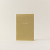 Organic A5 Notebook - Olive
