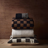 Ala wool throw 130x180 | white/sand